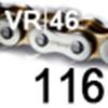 116 Glieder VR46 / 116 rollers VR46