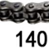 140 Glieder schwarz / 140 rollers black