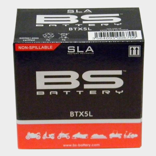 Batterie BS BTX5L-BS - Peugeot Kisbee - Kymco agility 50 - ytx5l-bs