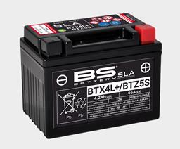 BS Batterie BTX4L+/BTZ5S SLA startbereit