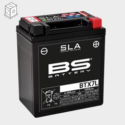 BS Batterie BTX7L SLA startbereit