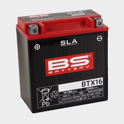 BS Batterie BTX16 SLA startbereit