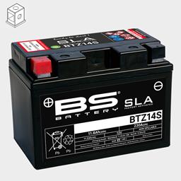 BS Batterie BTZ14S SLA startbereit