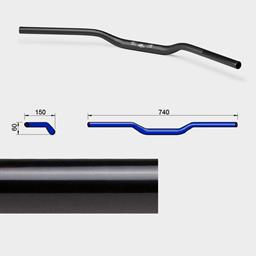 Lenker LSL Superbike fl X-Bar schw XN1