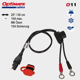 Anschlusskabel SAE mit Ösen M8   (Nr.11)