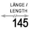 Länge 145mm