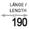 Länge 190mm