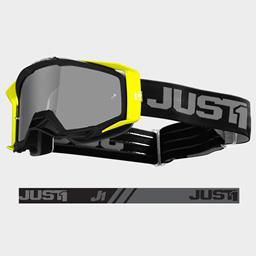 MX-Brille JUST1 IRIS TRACK grau/gelb