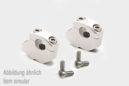 RiseUp Klemmböcke LSL 22mm silber 16/35
