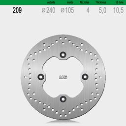 Bremsscheibe Silverwing / Transalp hi.