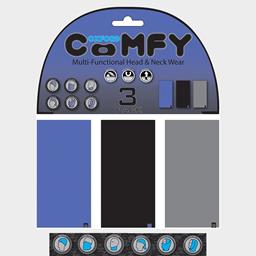 OXFORD Multifunktionstuch COMFY 114 /3er