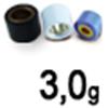 Fliehgewichtset 17x13,5 3,0g 6 Stk