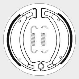 Bremsbacken SBS 2028