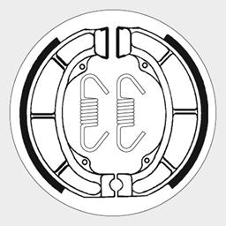 Bremsbacken SBS 2181