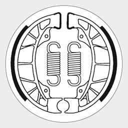 Bremsbacken SBS 2195