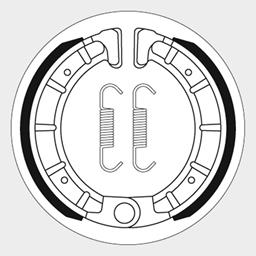 Bremsbacken SBS 2206